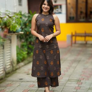 ✨ Midnight Bloom A-Line Co-Ord Set ✨