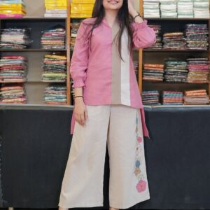 Blush Bloom Cotton Co-Ord Set